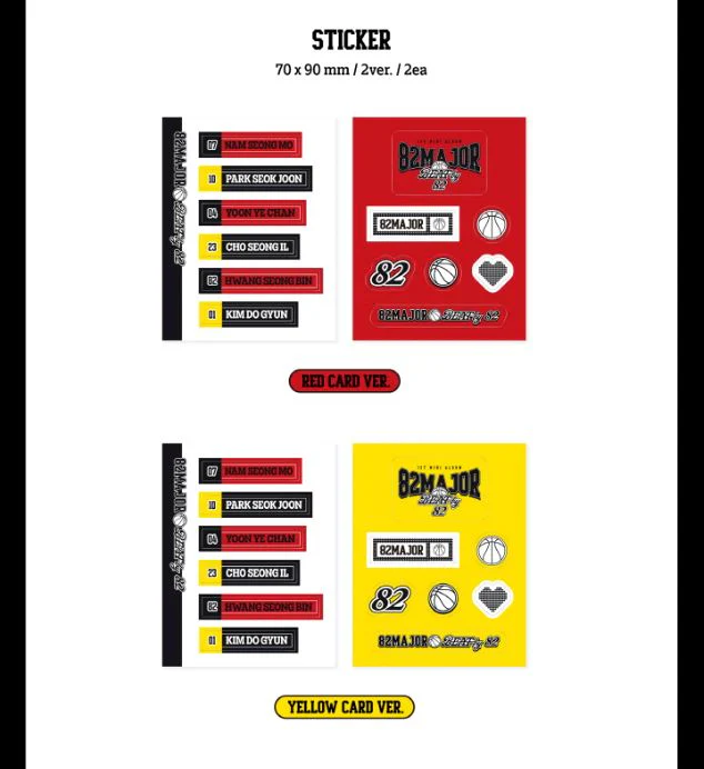82MAJOR - BEAT BY 82 (1ST MINI ALBUM) POCA ALBUM - Image 4