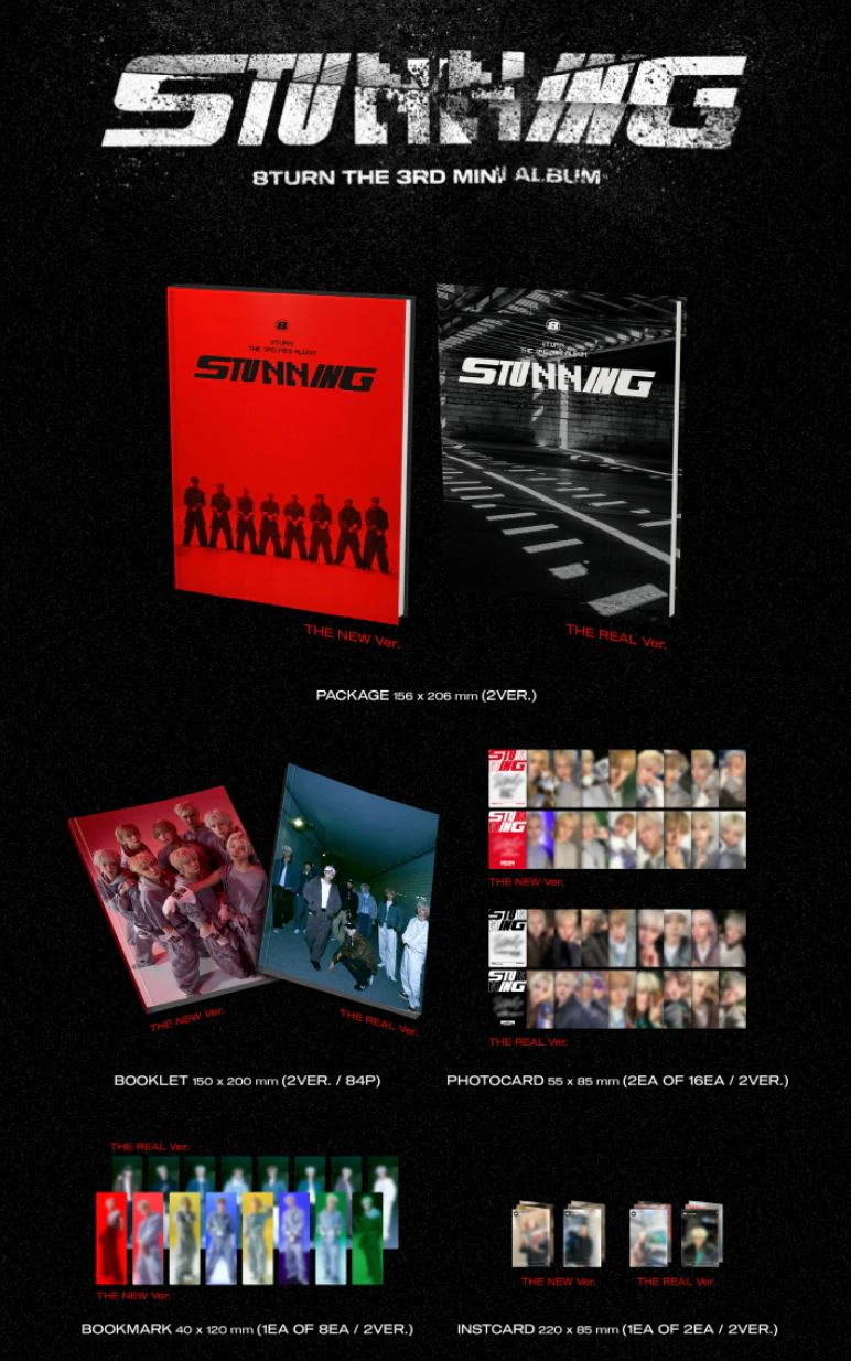 8TURN - STUNNING (3RD MINI ALBUM) - Image 2