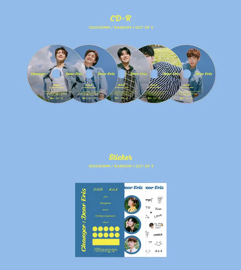 A.C.E - 2nd Album Repackage [CHANGER : DEAR ERIS] - Image 3
