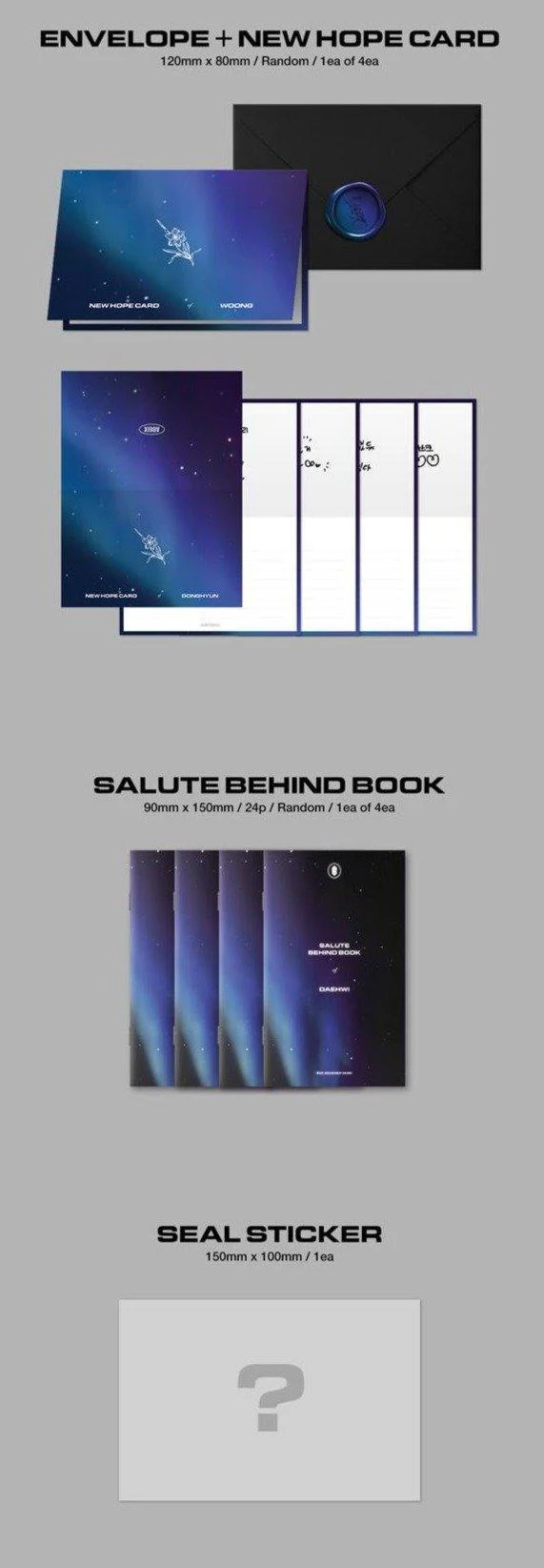 AB6IX - 3RD EP REPACKAGE [SALUTE: A NEW HOPE] (NEW / Hope Ver.) - Image 4