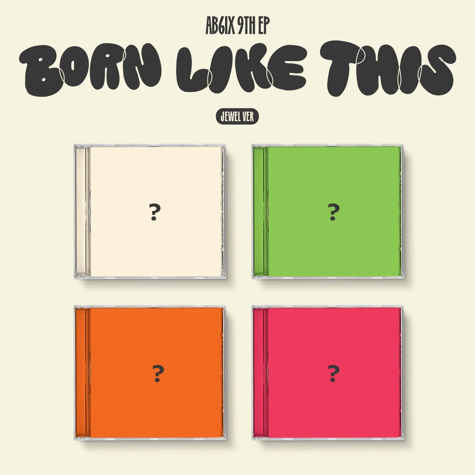 AB6IX - BORN LIKE THIS (JEWEL VER.)