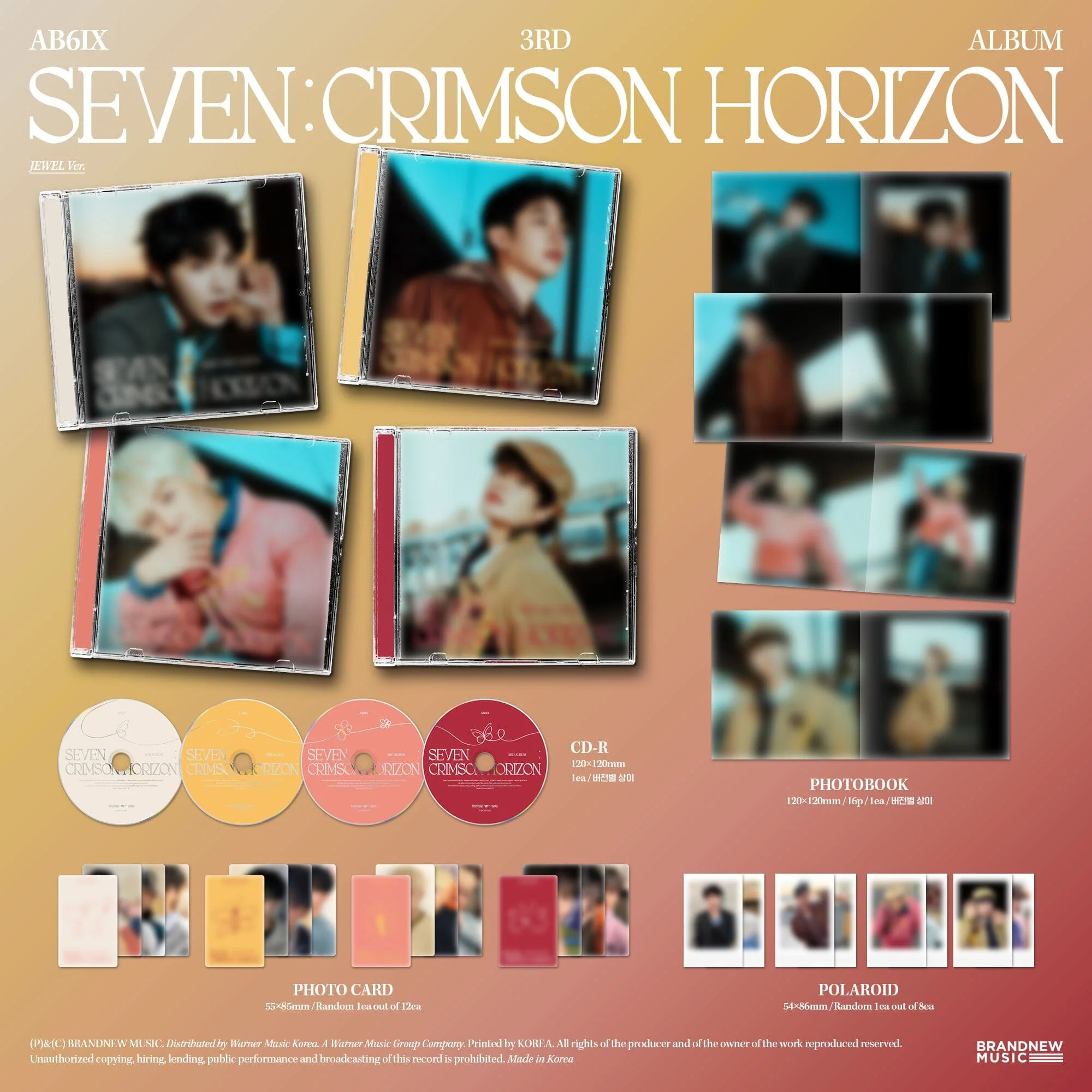 AB6IX - SEVEN : CRIMSON HORIZON (JEWEL VER.) - Image 2
