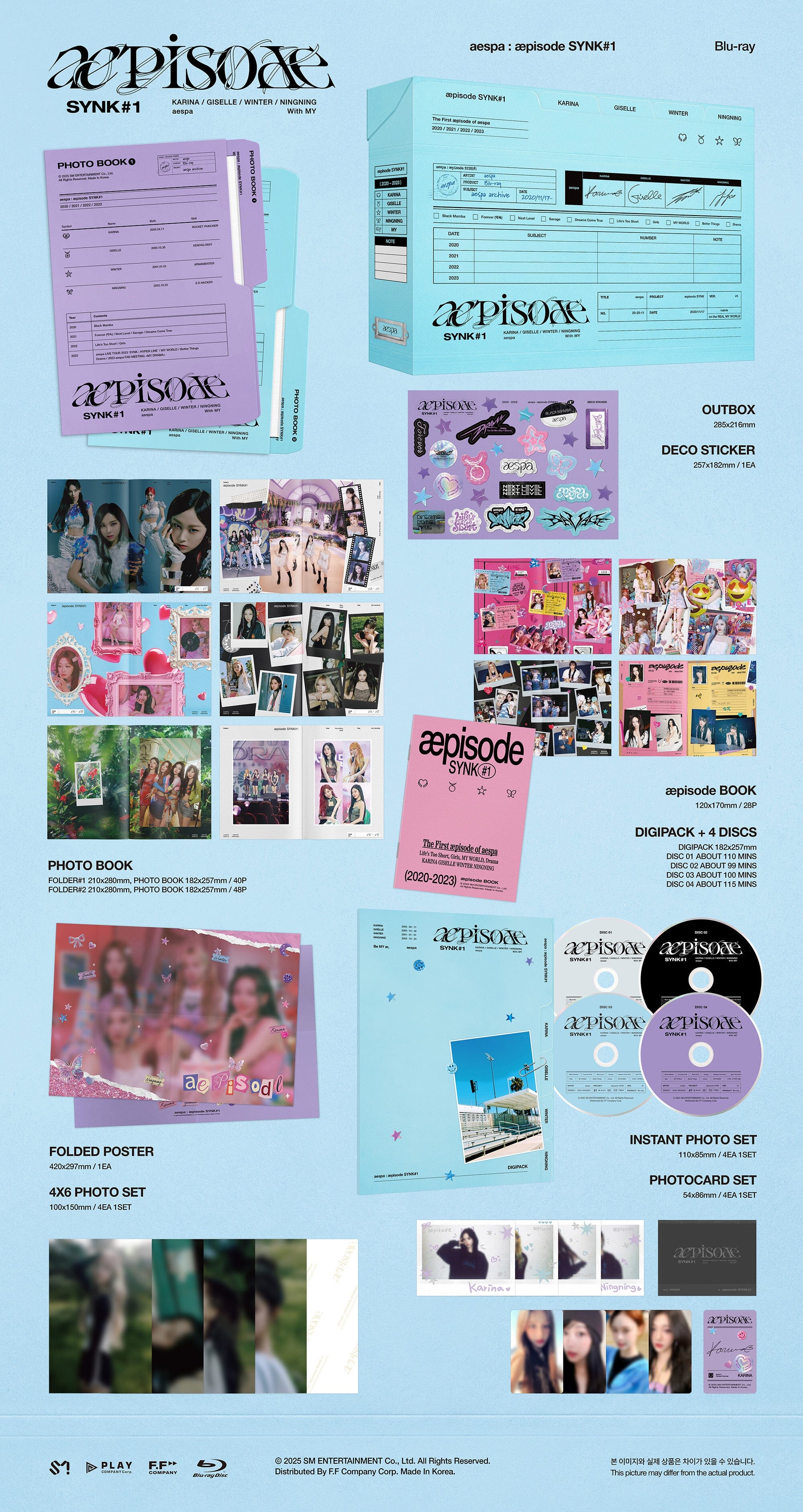 AESPA - ӔPISODE SYNK#1 (DVD/ BLU-RAY/ DIGITAL CODE) - Image 4