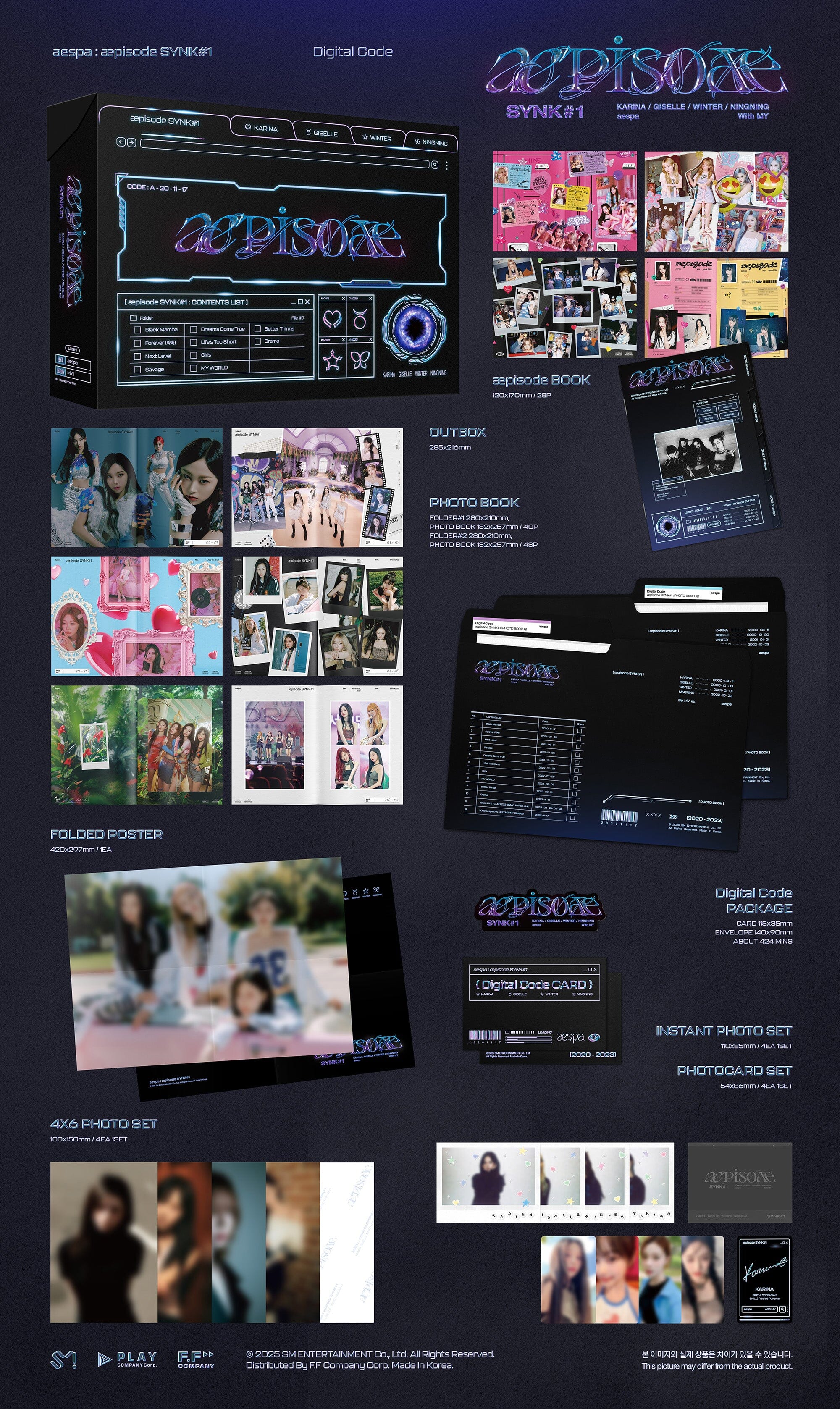 AESPA - ӔPISODE SYNK#1 (DVD/ BLU-RAY/ DIGITAL CODE) - Image 6