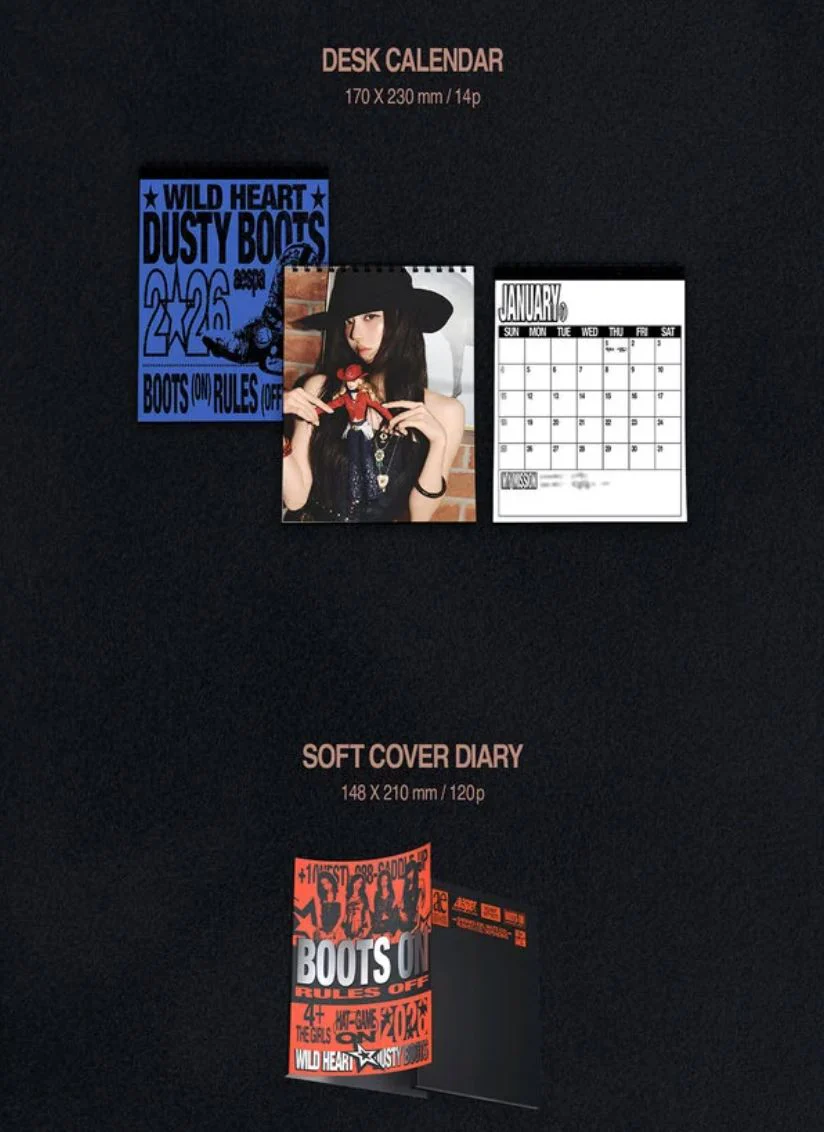 AESPA – 2026 SEASON'S GREETINGS + Special Photocard Set - Image 5