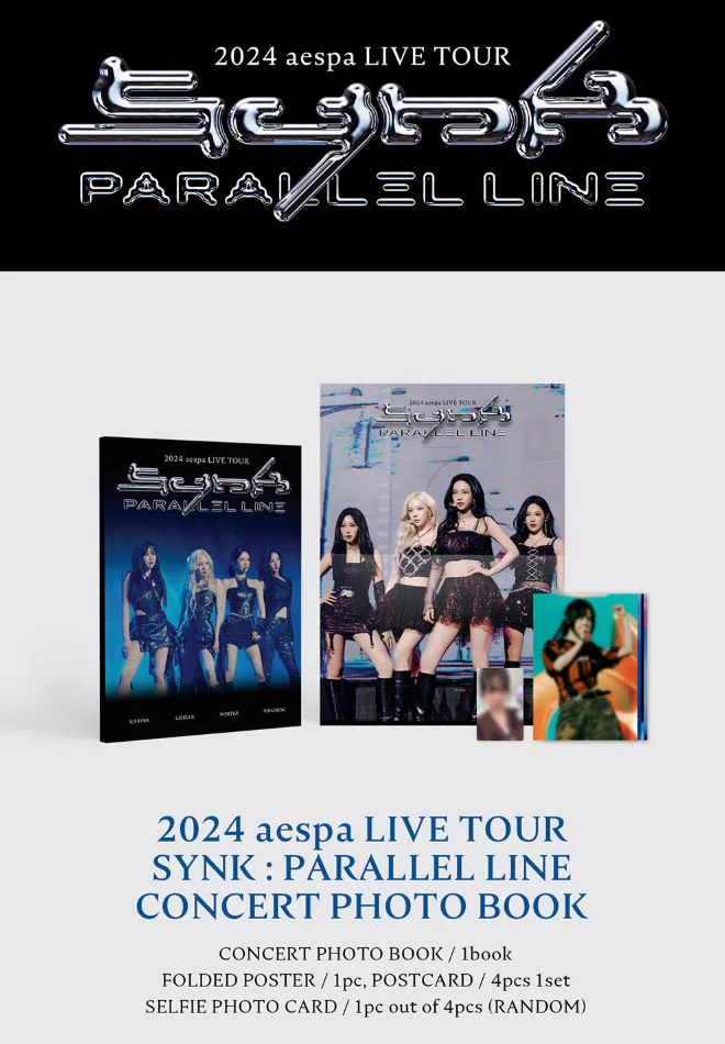 AESPA - CONCERT PHOTO BOOK (2024 AESPA LIVE TOUR ‘SYNK : PARALLEL LINE’) - Image 2