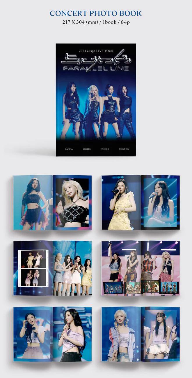 AESPA - CONCERT PHOTO BOOK (2024 AESPA LIVE TOUR ‘SYNK : PARALLEL LINE’) - Image 3