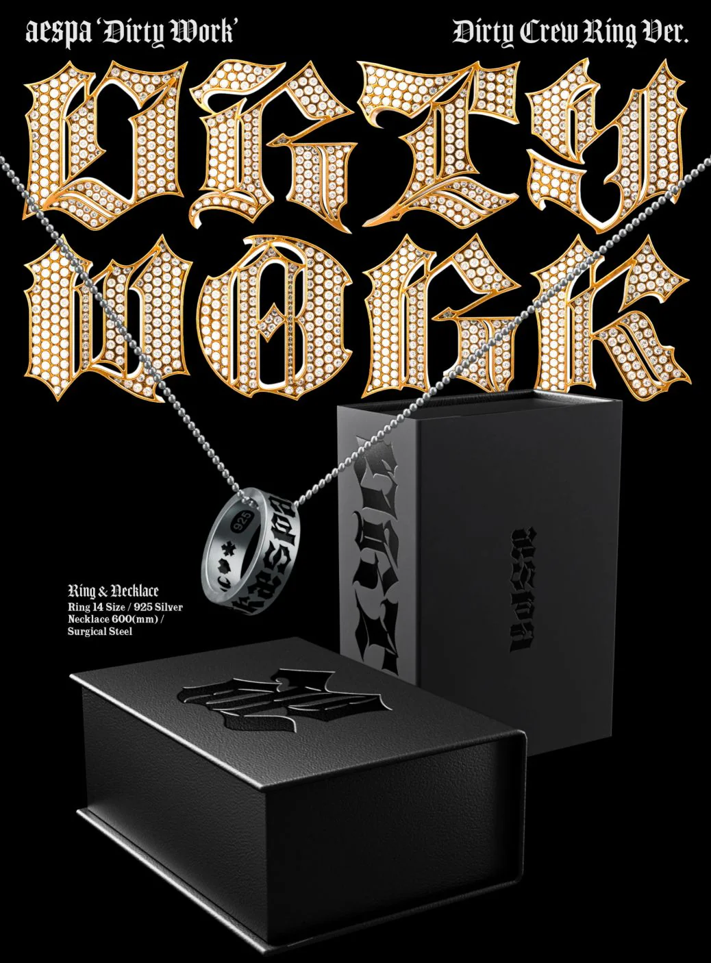 AESPA - DIRTY WORK (DIRTY CREW RING VER.) - Image 2