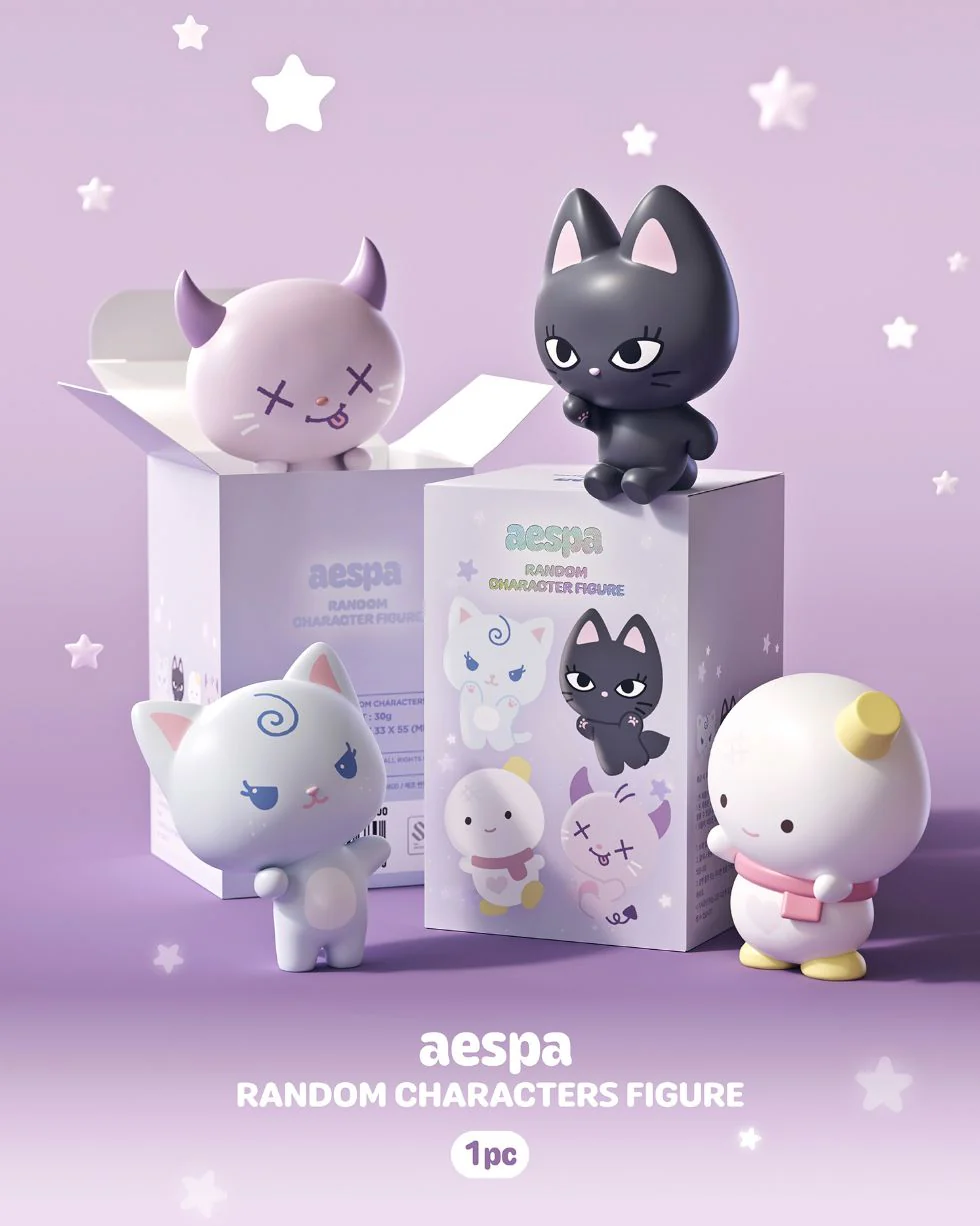 AESPA - RANDOM CHARACTERS FIGURE - Image 2
