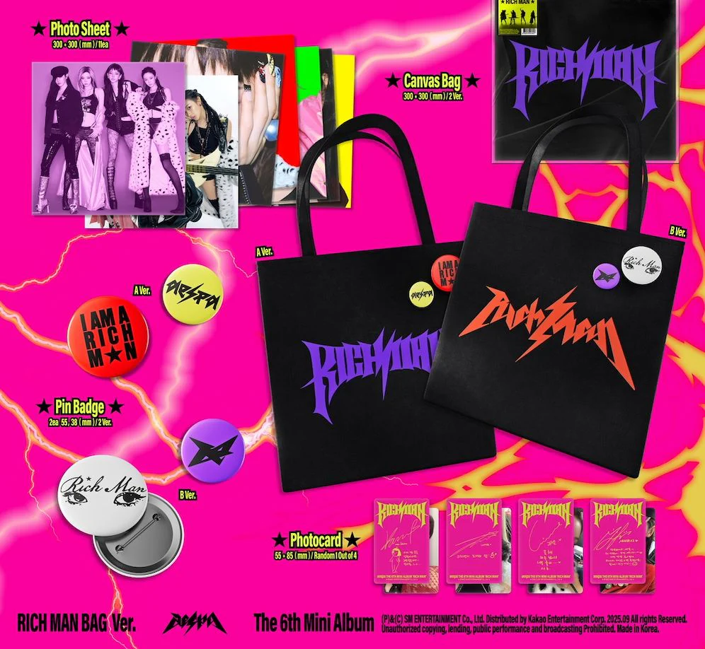 AESPA - RICH MAN (BAG VER.) - Image 3