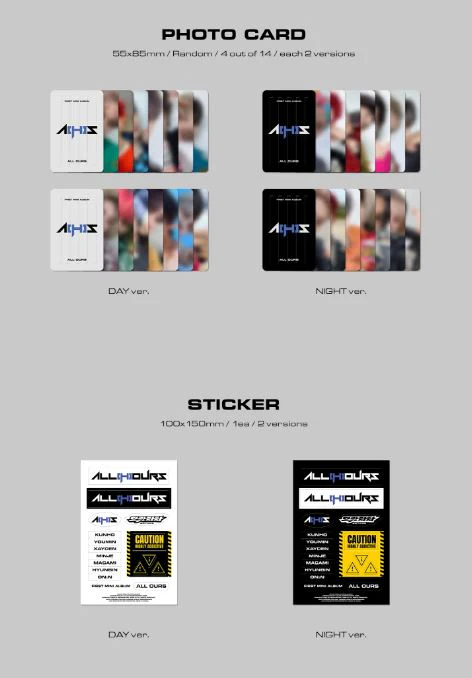 ALL(H)OURS - ALL OURS (1ST MINI ALBUM) - Image 6