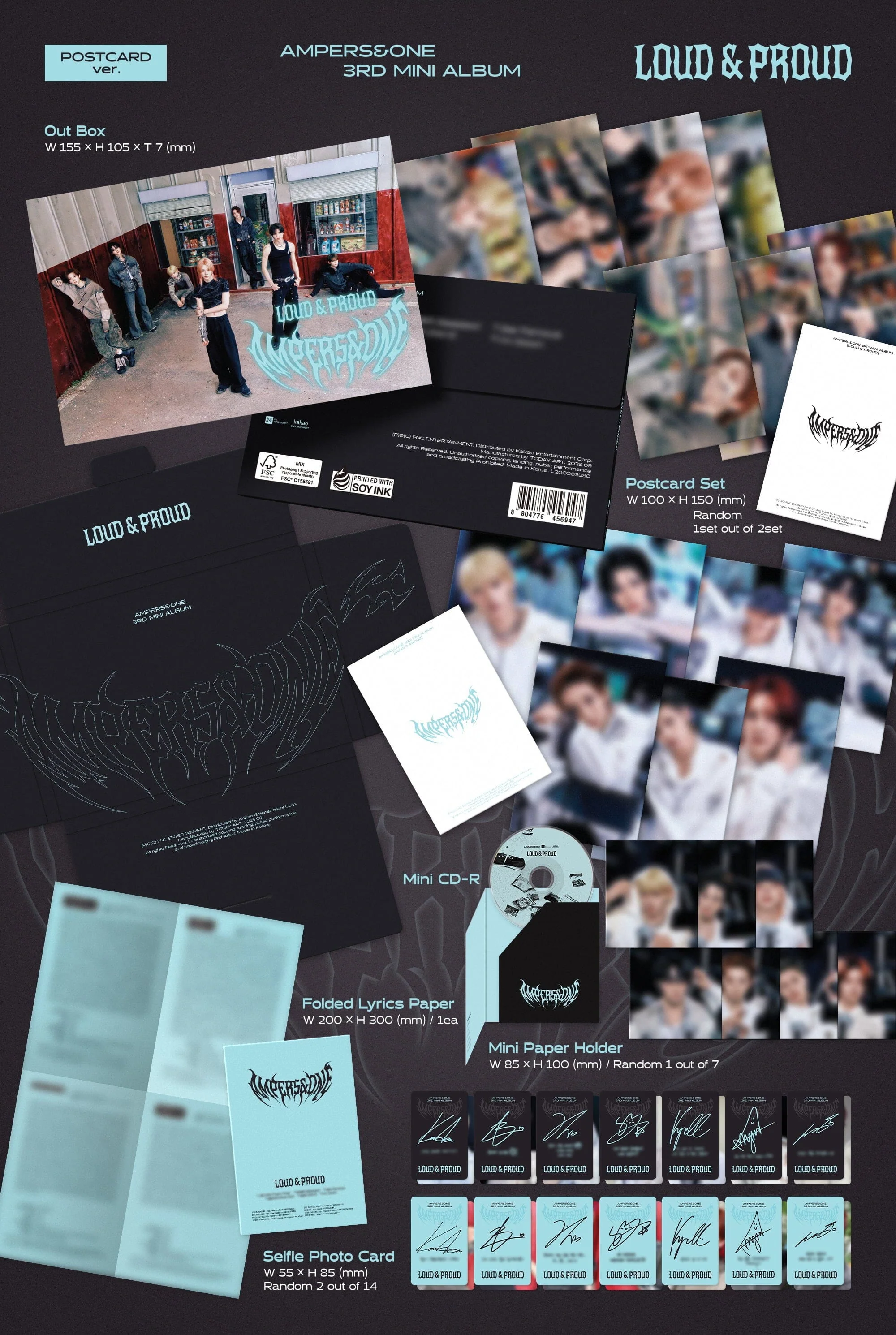 AMPERS&ONE - LOUD & PROUD (POSTCARD VER.) - Image 2