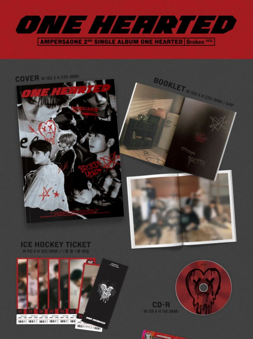 AMPERS&ONE - ONE HEARTED (2ND SINGLE ALBUM) - Image 4