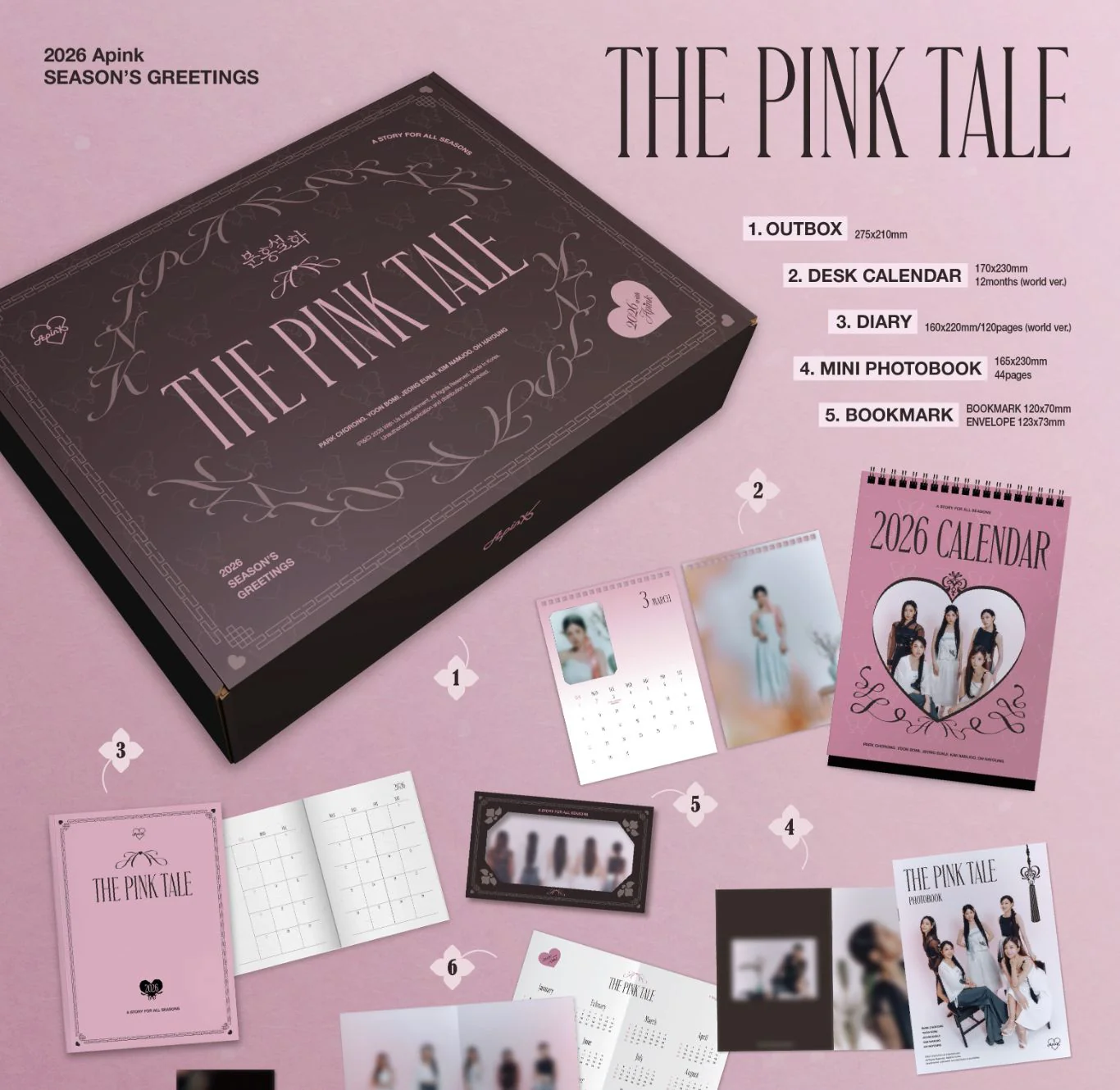 APINK - 2026 SEASON'S GREETINGS (THE PINK TALE) - Image 2