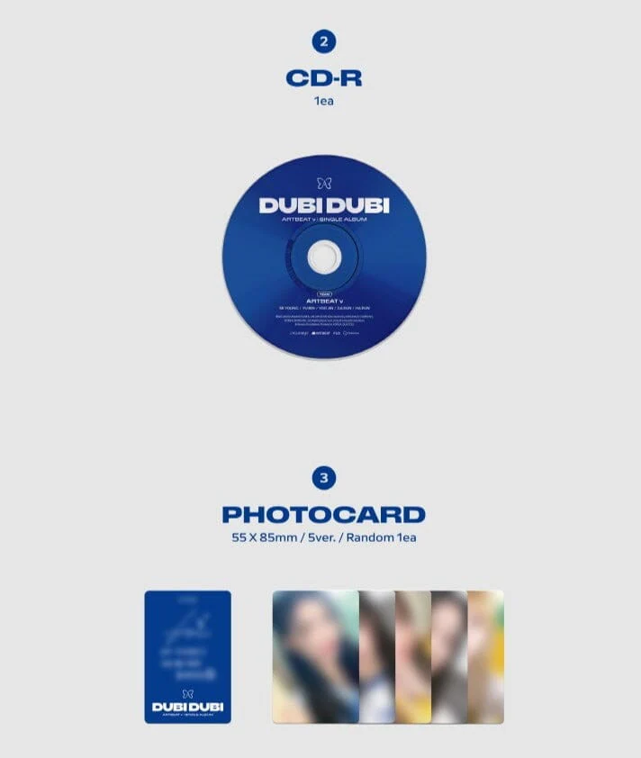ARTBEAT v - DUBI DUBI (Single Album) - Image 3