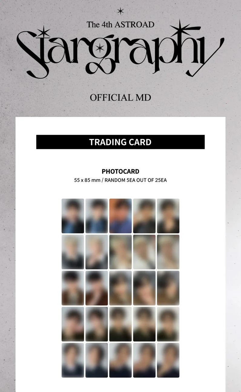 ASTRO - TRADING CARD (STARGRAPHY THE 4TH ASTROAD OFFICIAL MD) - Image 2