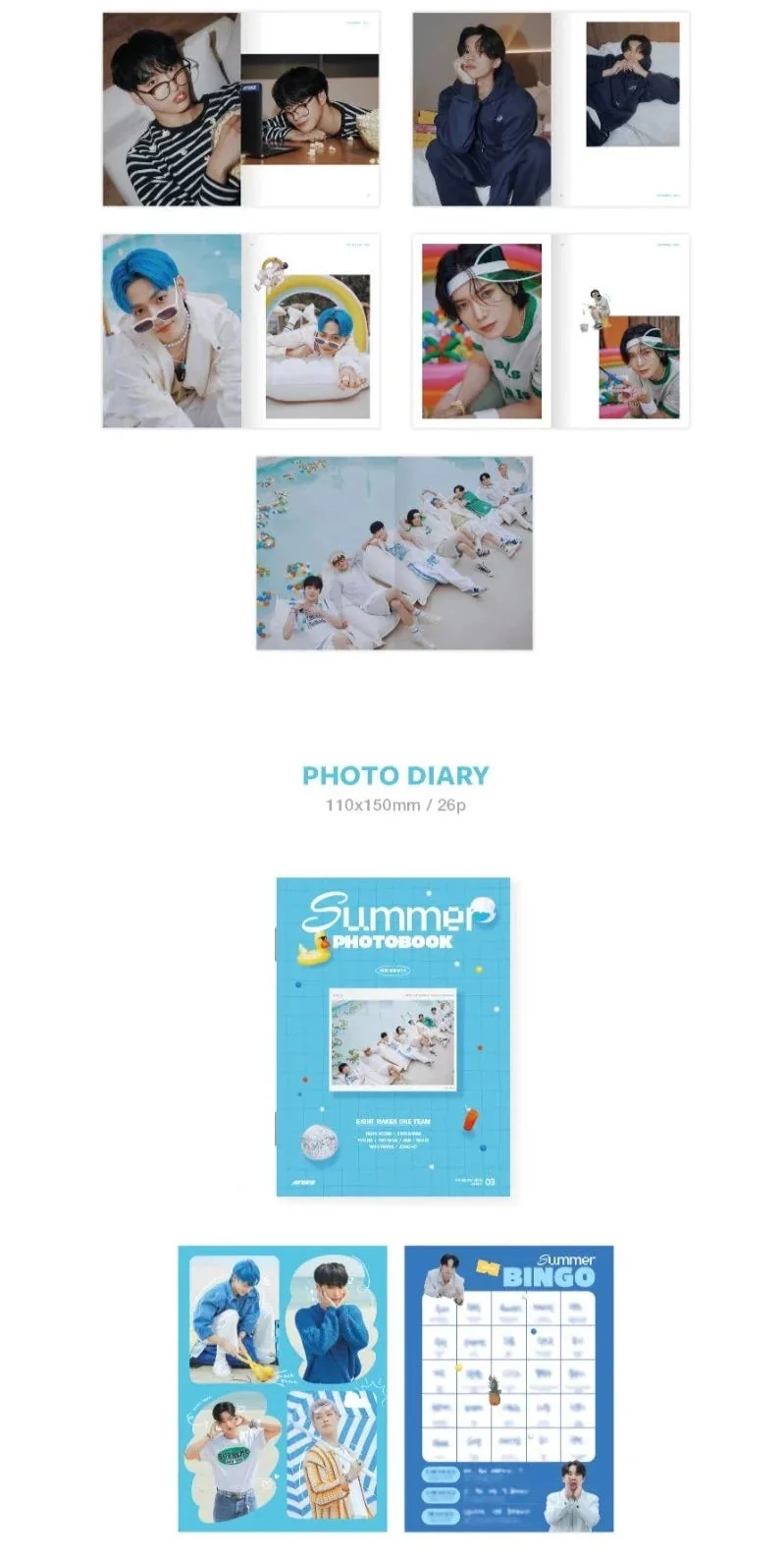 ATEEZ - 2023 SUMMER PHOTOBOOK - Image 4