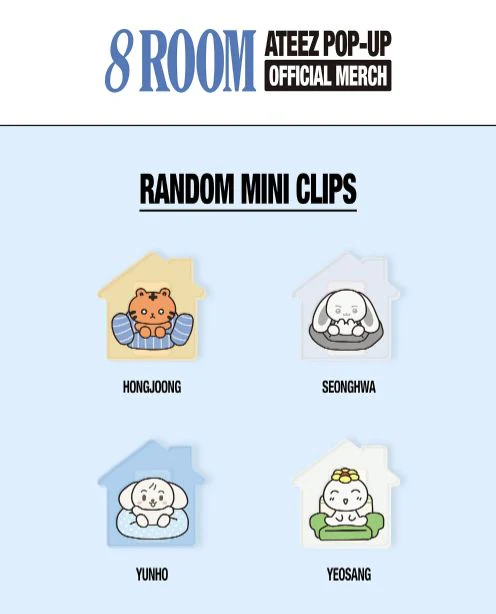ATEEZ - 8ROOM 7TH ANNIVERSARY POP-UP OFFICIAL MD - Image 40