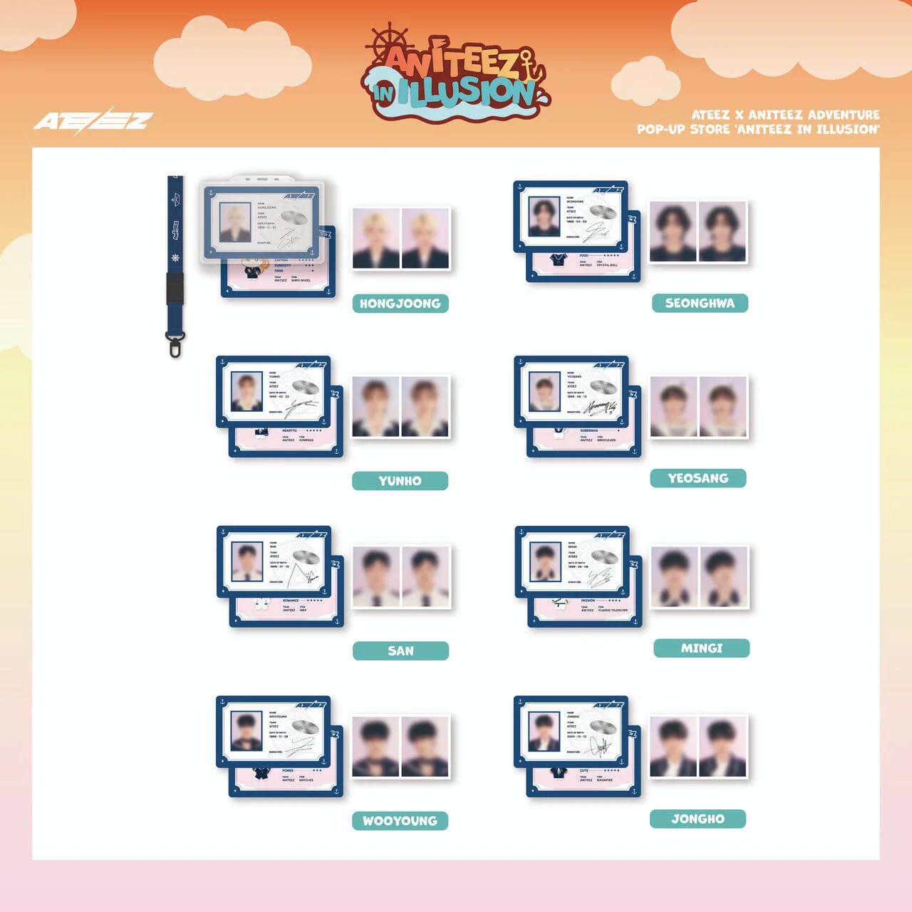 ATEEZ - 'ANITEEZ IN ILLUSION' MD - Image 4