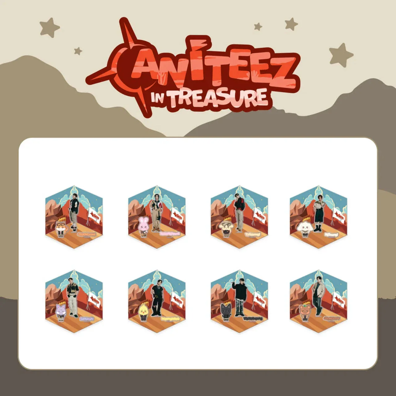 ATEEZ - ANITEEZ IN TREASURE OFFICIAL MD 1 - Image 9