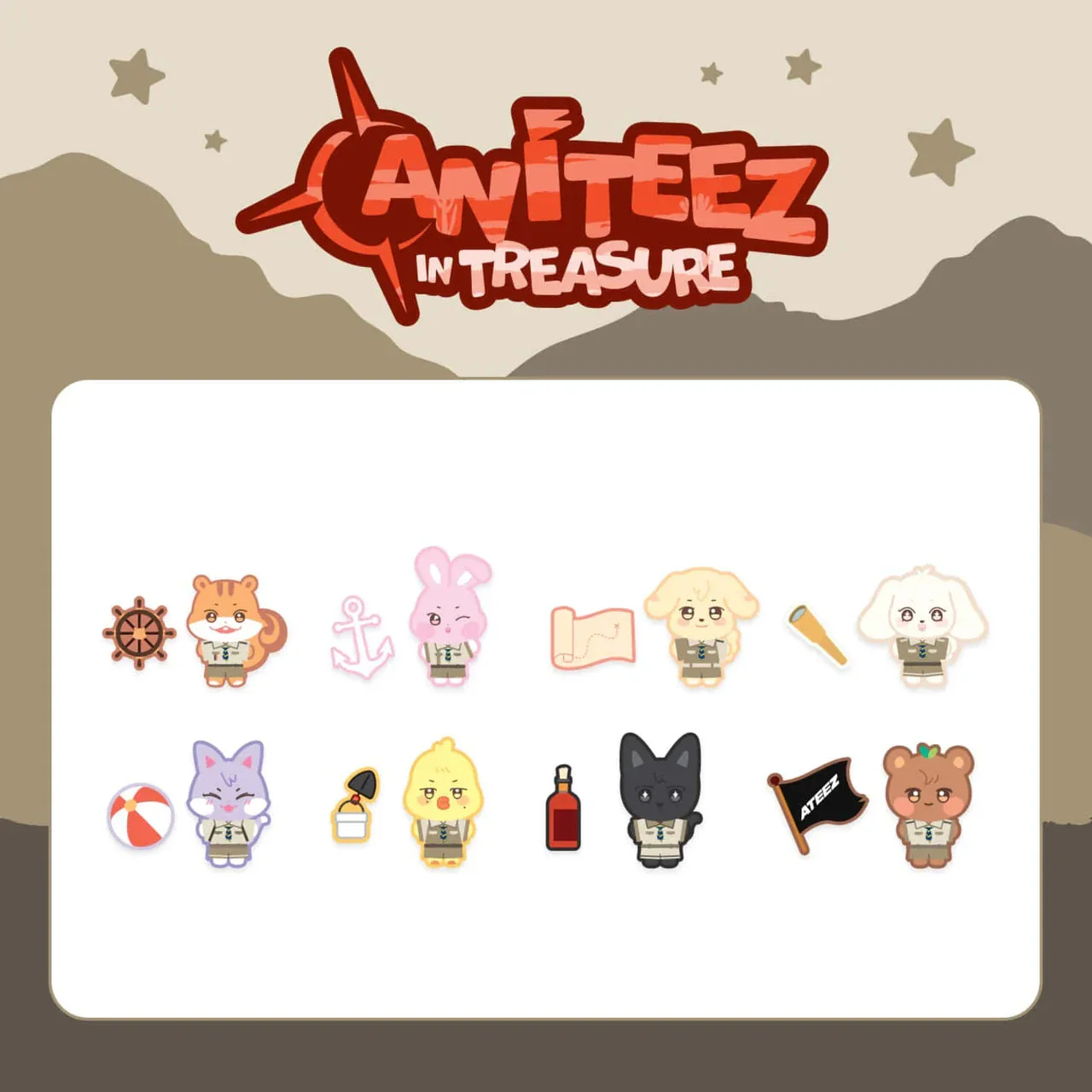 ATEEZ - ANITEEZ IN TREASURE OFFICIAL MD 2 - Image 13