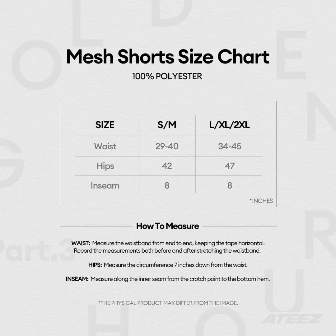 ATEEZ - BALL CAP & MESH SHORTS (GOLDEN HOUR : PART.3 MD) - Image 4