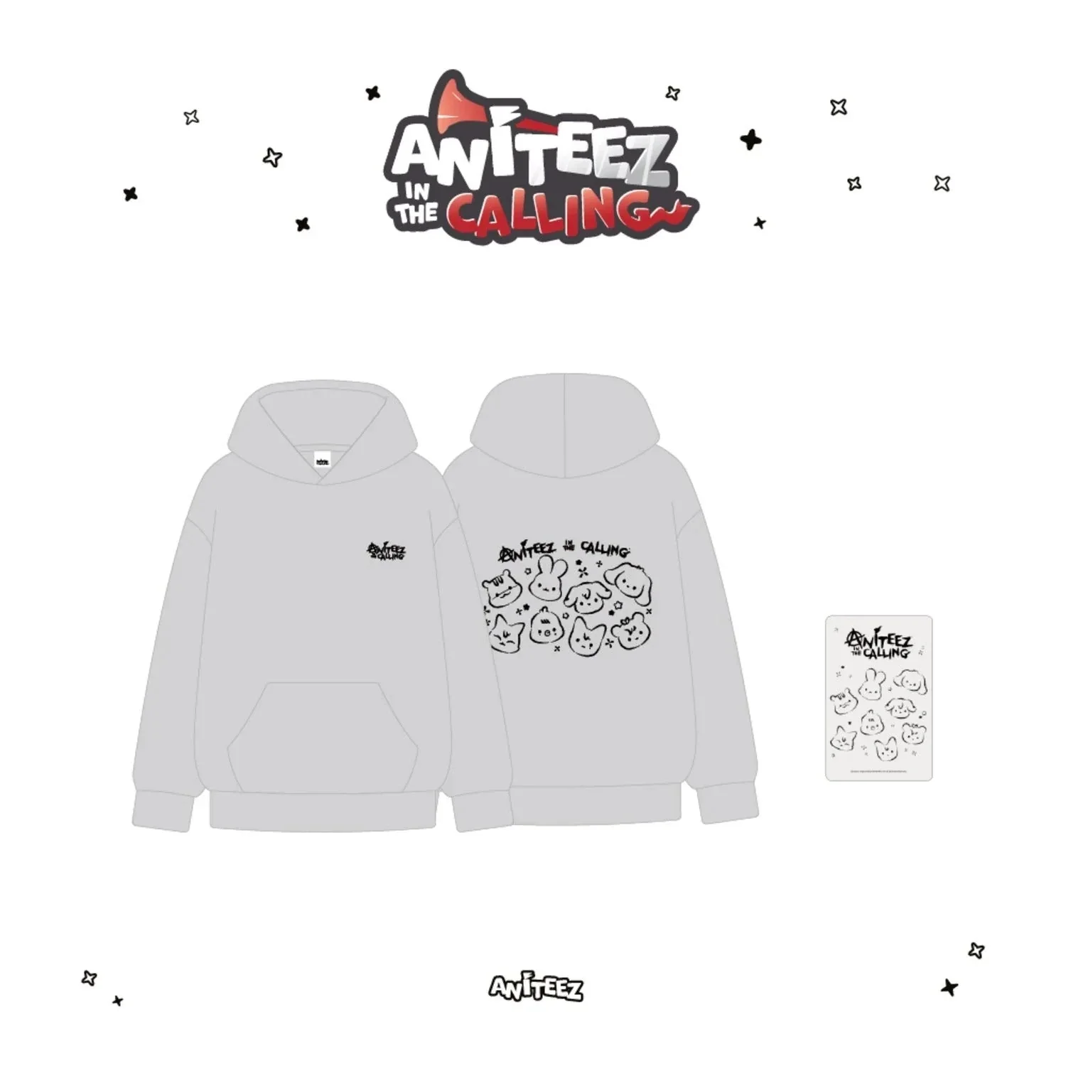 ATEEZ - CLOTHES & BAGS (ANITEEZ IN THE CALLING OFFICIAL MD) - Image 3