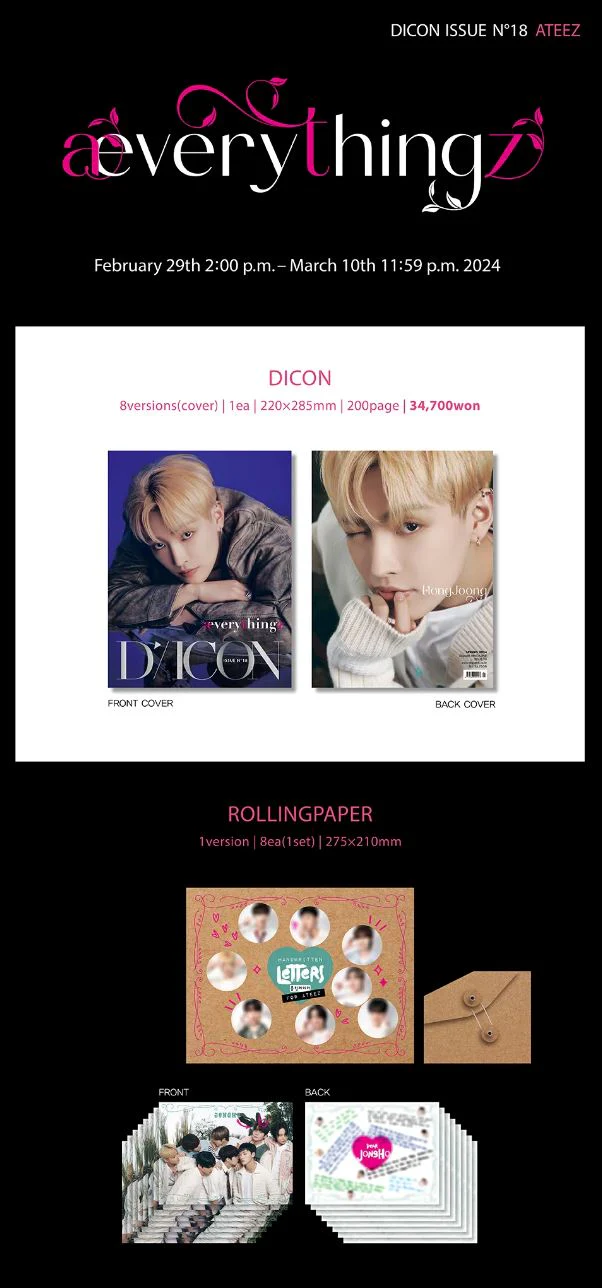 ATEEZ - DICON ISSUE N°18 (ÆVERYTHINGZ) - Image 2