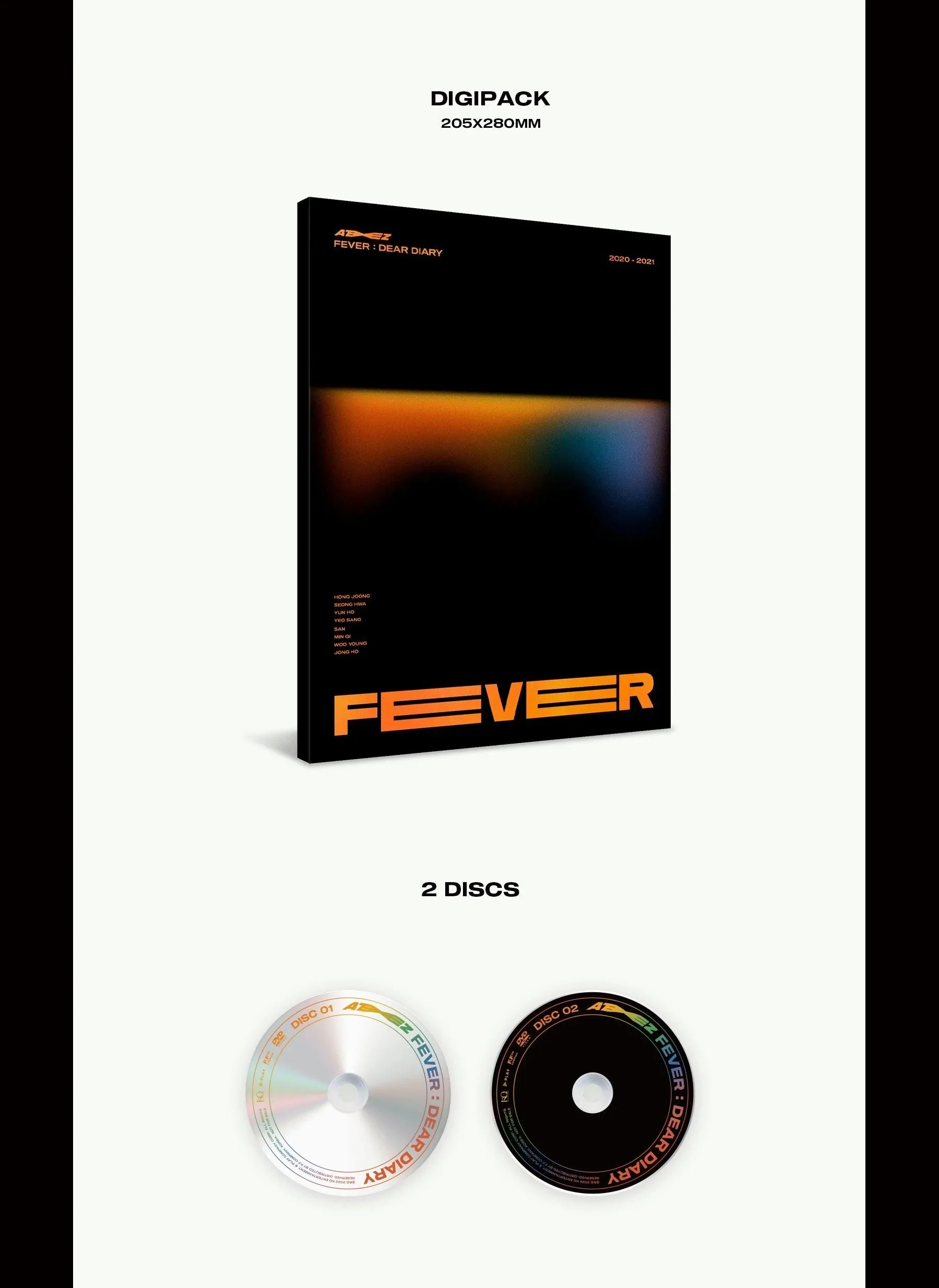ATEEZ - FEVER : DEAR DIARY DVD - Image 3