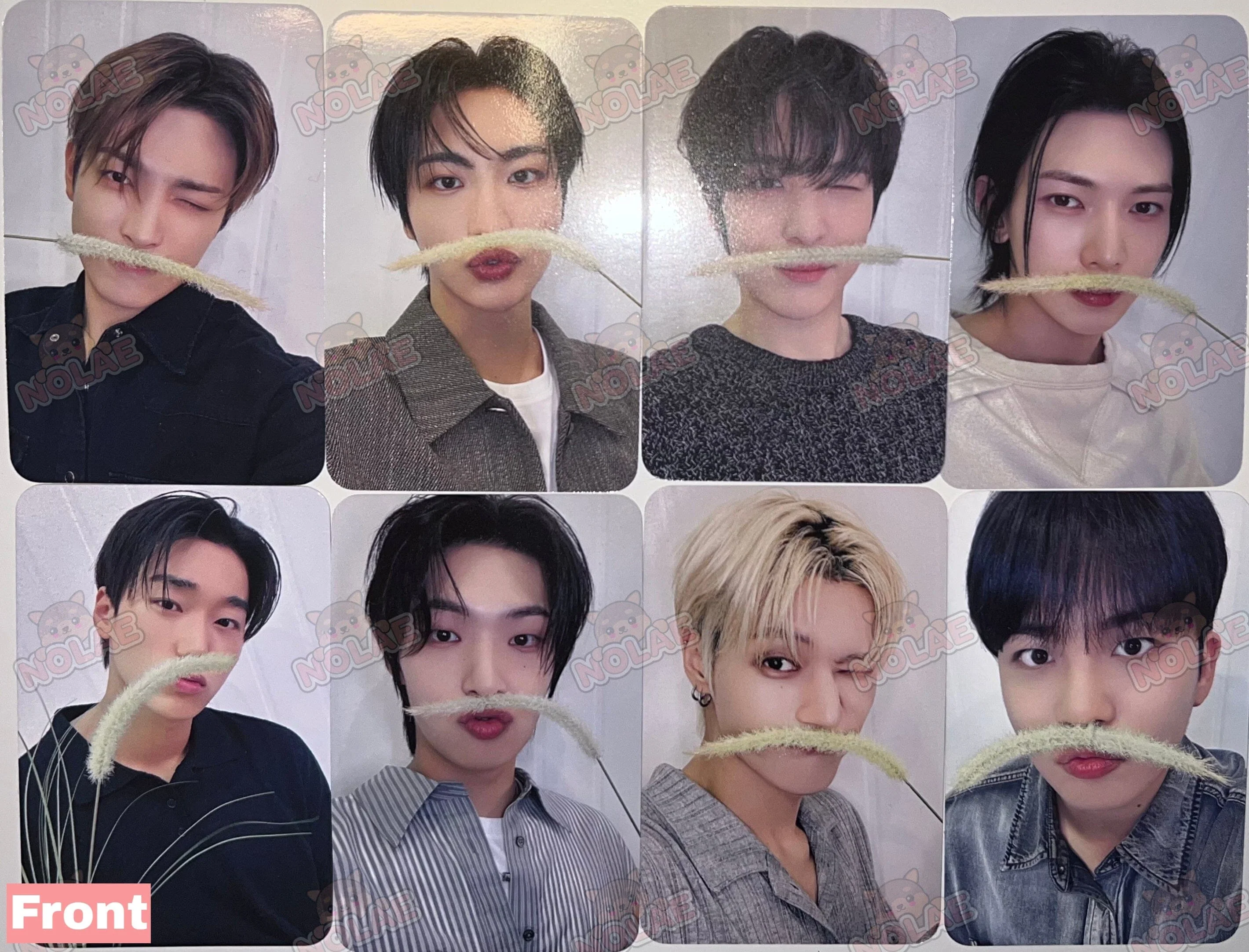 ATEEZ - GOLDEN HOUR : PART 3 -  DEAR MY MUSE FANSIGN EVENT DOUBLE SIDED PHOTOCARD
