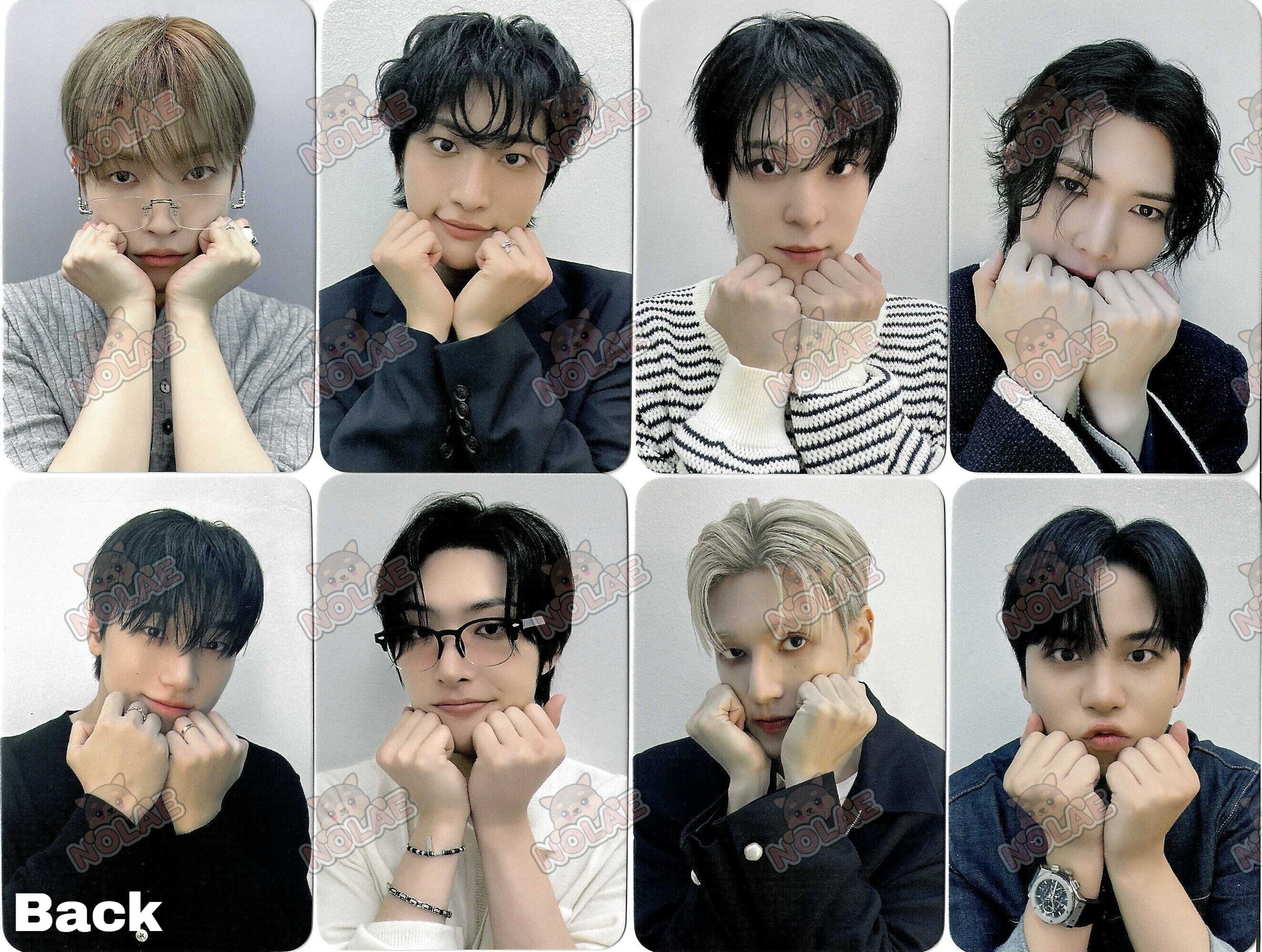 ATEEZ - GOLDEN HOUR : PART 3 - DEAR MY MUSE LUCKY DRAW DOUBLE SIDED PHOTOCARD - Image 2