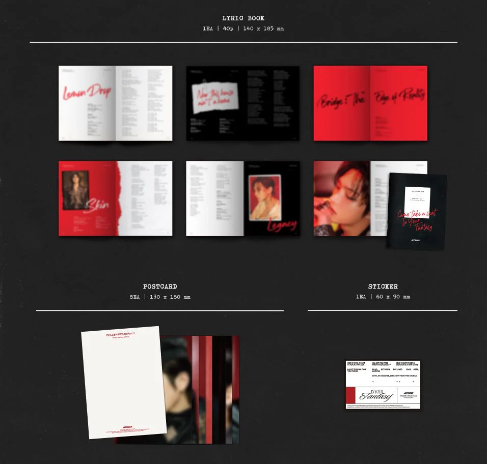 ATEEZ - GOLDEN HOUR : PART.3 (IN YOUR FANTASY EDITION) (LIMITED FANTASY VER.) - Image 3