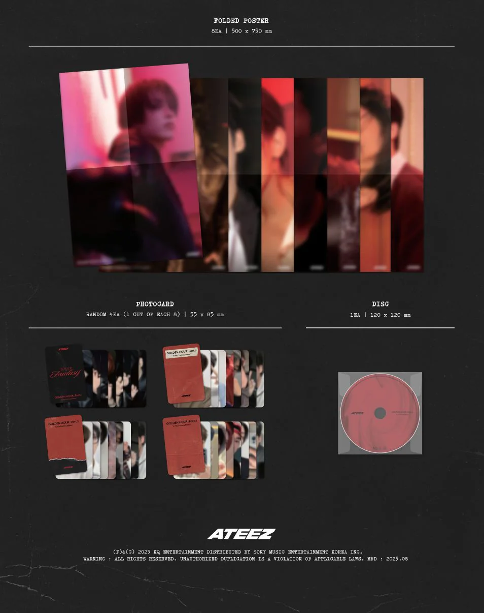 ATEEZ - GOLDEN HOUR : PART.3 (IN YOUR FANTASY EDITION) (LIMITED FANTASY VER.) - Image 4