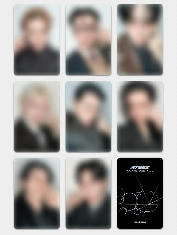 ATEEZ - GOLDEN HOUR : PART.4 (POCA ALBUM) + Makestar Fan Sign Gift - Image 2
