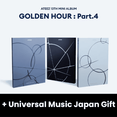 ATEEZ - GOLDEN HOUR : PART.4 + Universal Music Japan Gift