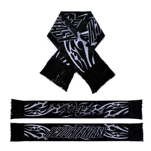 ATEEZ - SLOGAN MUFFLER & DUFFEL BAG (2025 WORLD TOUR 'IN YOUR FANTASY' IN INCHEON OFFICIAL MD)