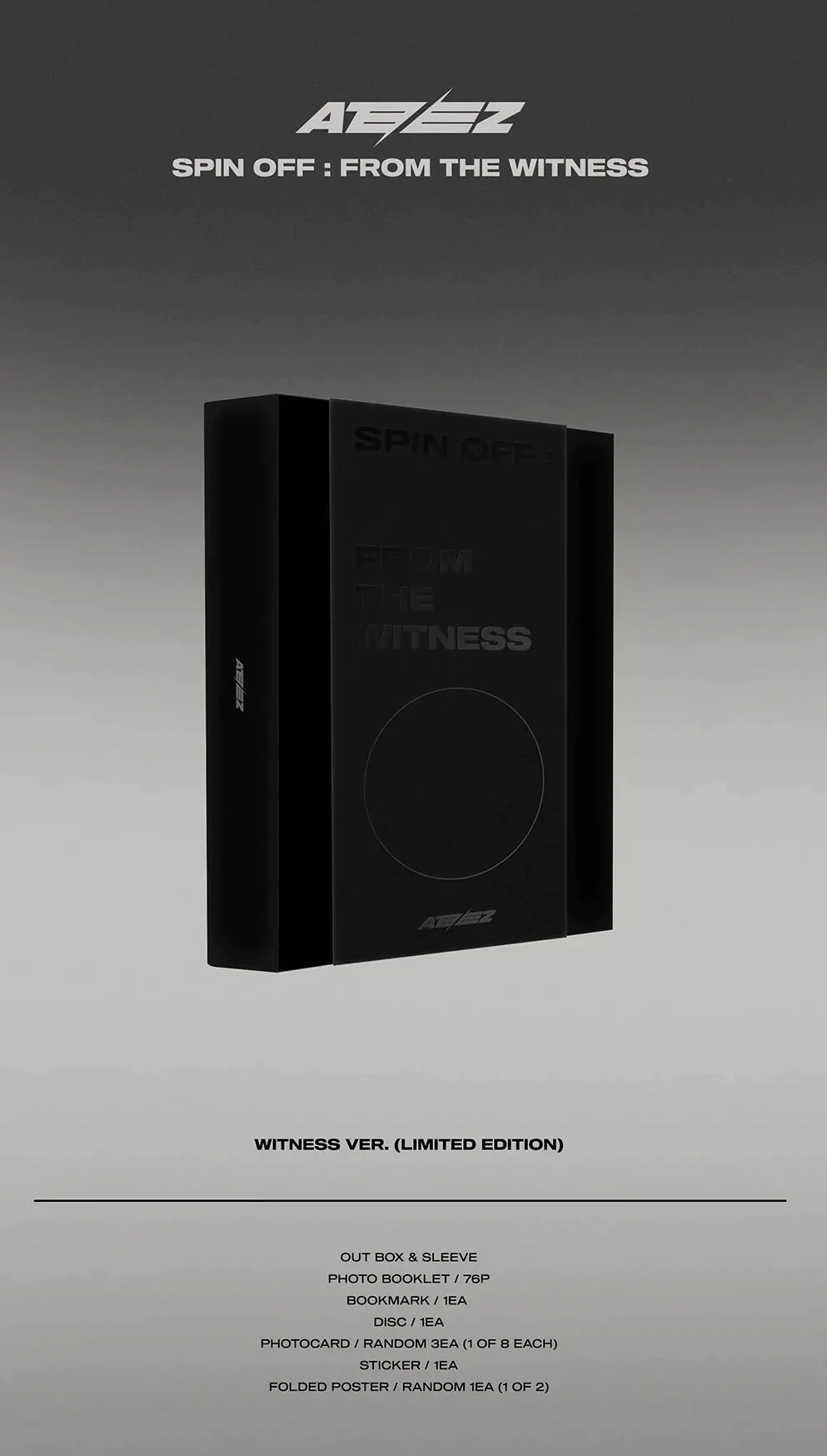 ATEEZ - SPIN OFF FROM THE WITNESS (Limited Edition) HELLO82 EXCLUSIVE - Image 2