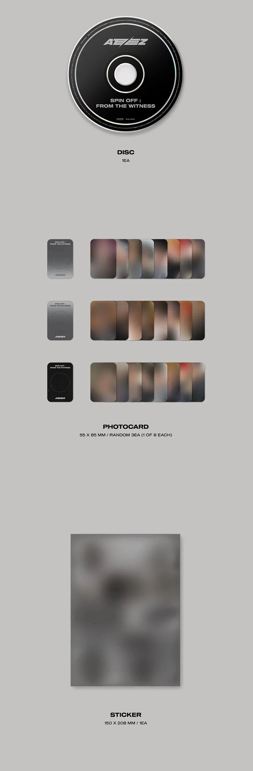 ATEEZ - SPIN OFF FROM THE WITNESS (Limited Edition) HELLO82 EXCLUSIVE - Image 5
