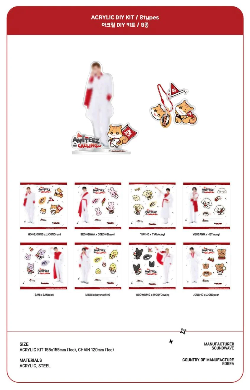ATEEZ - ANITEEZ IN THE CALLING OFFICIAL MD 4 - Image 4