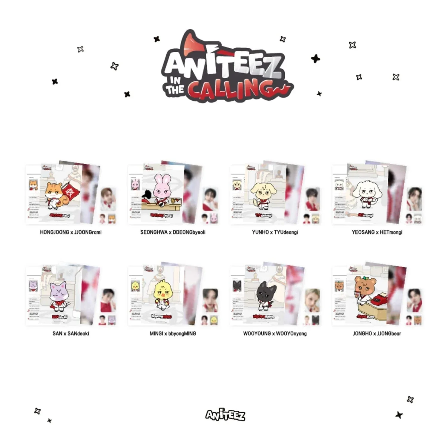 ATEEZ - ANITEEZ IN THE CALLING OFFICIAL MD 4 - Image 5