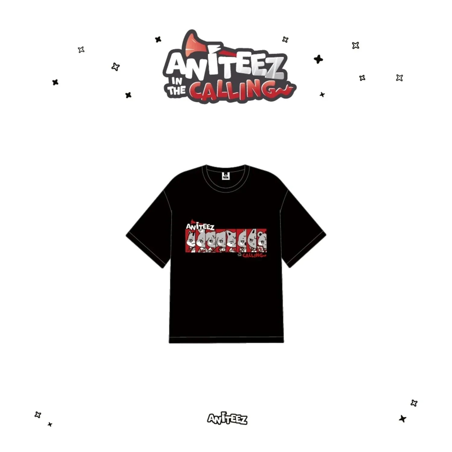 ATEEZ - T-SHIRTS (ANITEEZ IN THE CALLING OFFICIAL MD) - Image 3