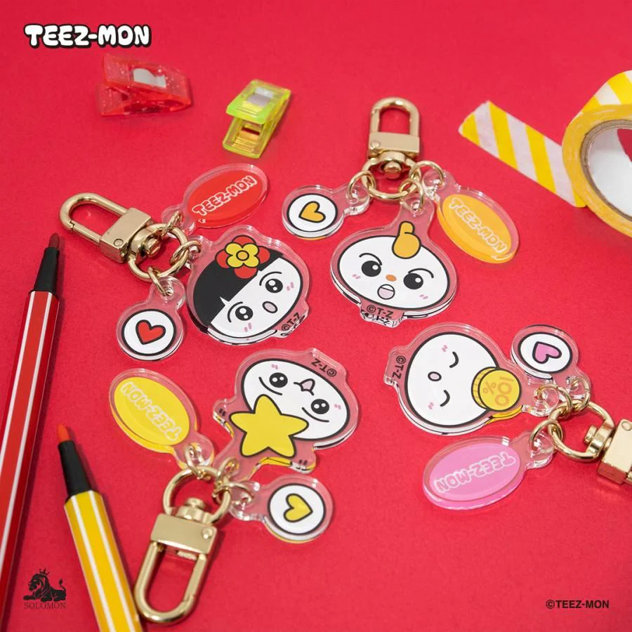 ATEEZ - Teez-Mon - Acrylic Keyring - Image 2