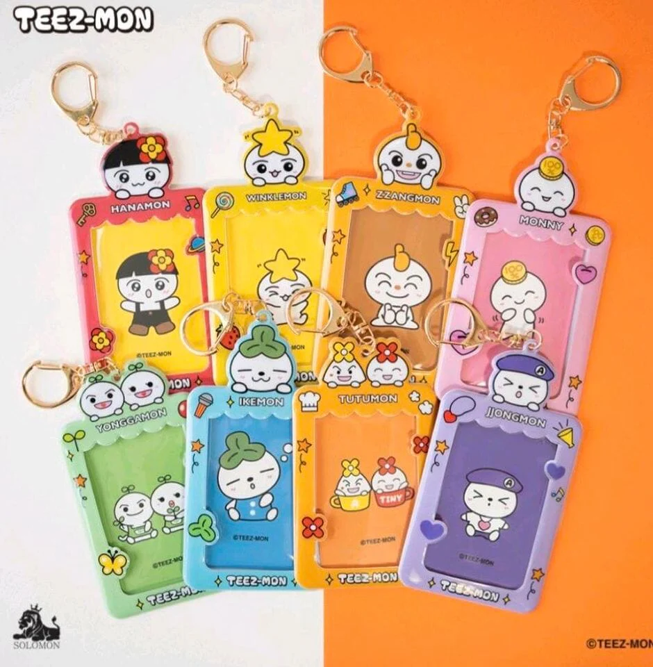 ATEEZ - TEEZMON PHOTO CARD KEY HOLDER