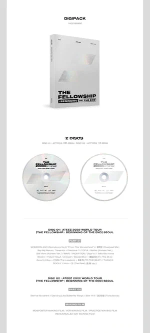 ATEEZ - THE FELLOWSHIP : BEGINNING OF THE END SEOUL [Blu-ray] - Image 3