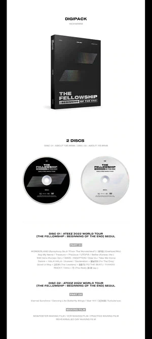 ATEEZ - THE FELLOWSHIP : BEGINNING OF THE END SEOUL [DVD] - Image 3
