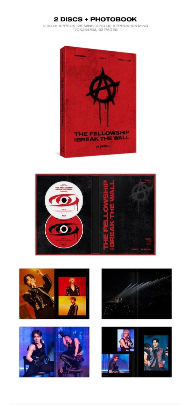 ATEEZ - THE FELLOWSHIP BREAK THE WALL IN SEOUL (BLU-RAY) - Image 3