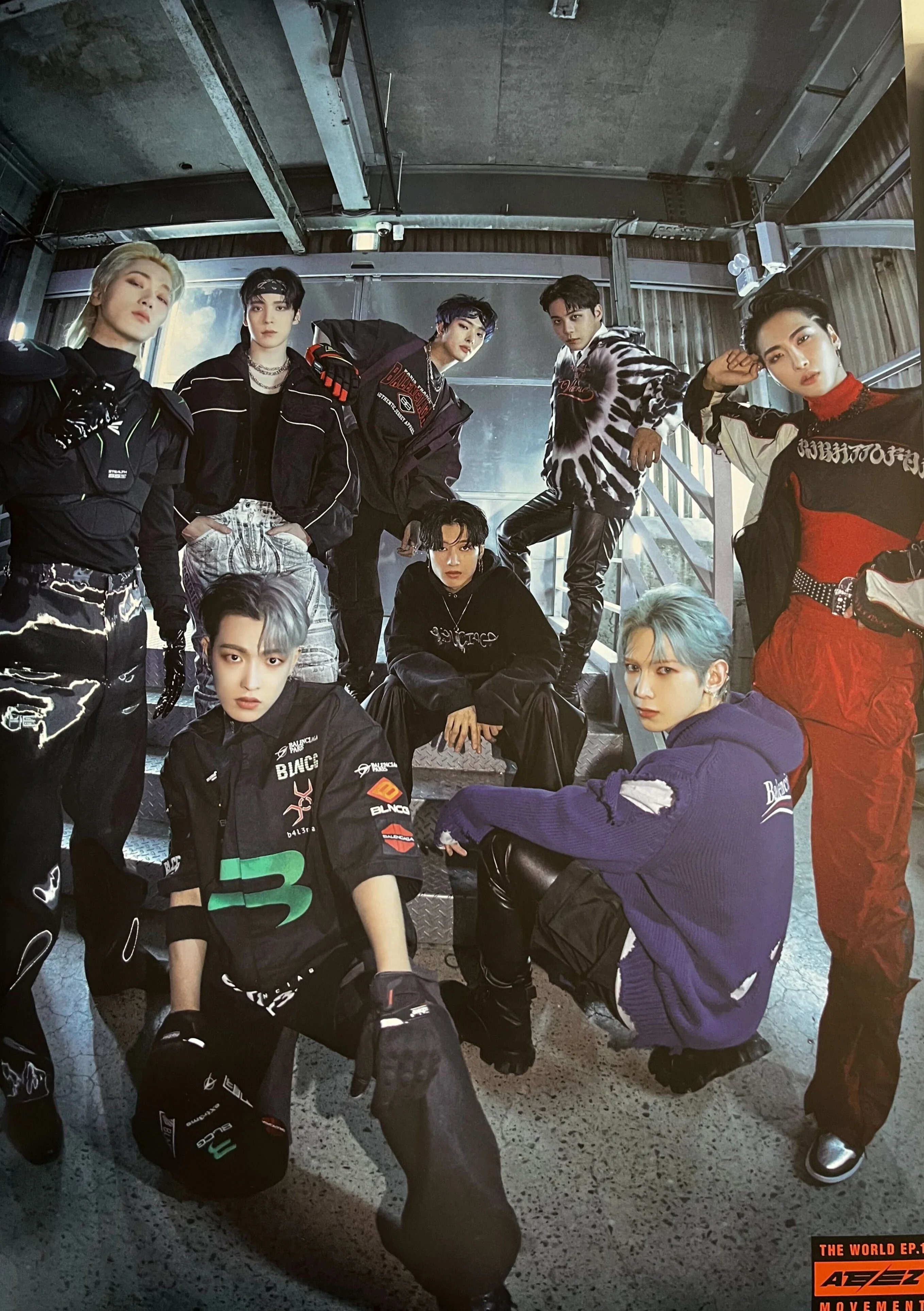 ATEEZ - THE WORLD EP.1 : MOVEMENT POSTER - Image 3