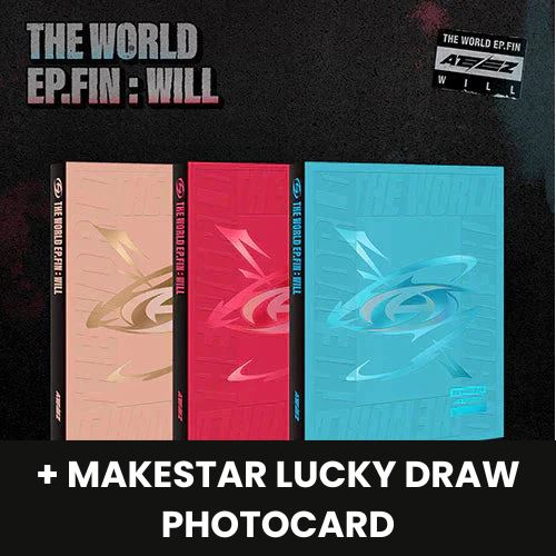 ATEEZ - THE WORLD EP.FIN : WILL (2ND FULL ALBUM) MK LUCKY DRAW