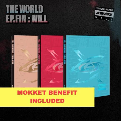 ATEEZ - THE WORLD EP.FIN : WILL (2ND FULL ALBUM) + MOKKET BENEFIT