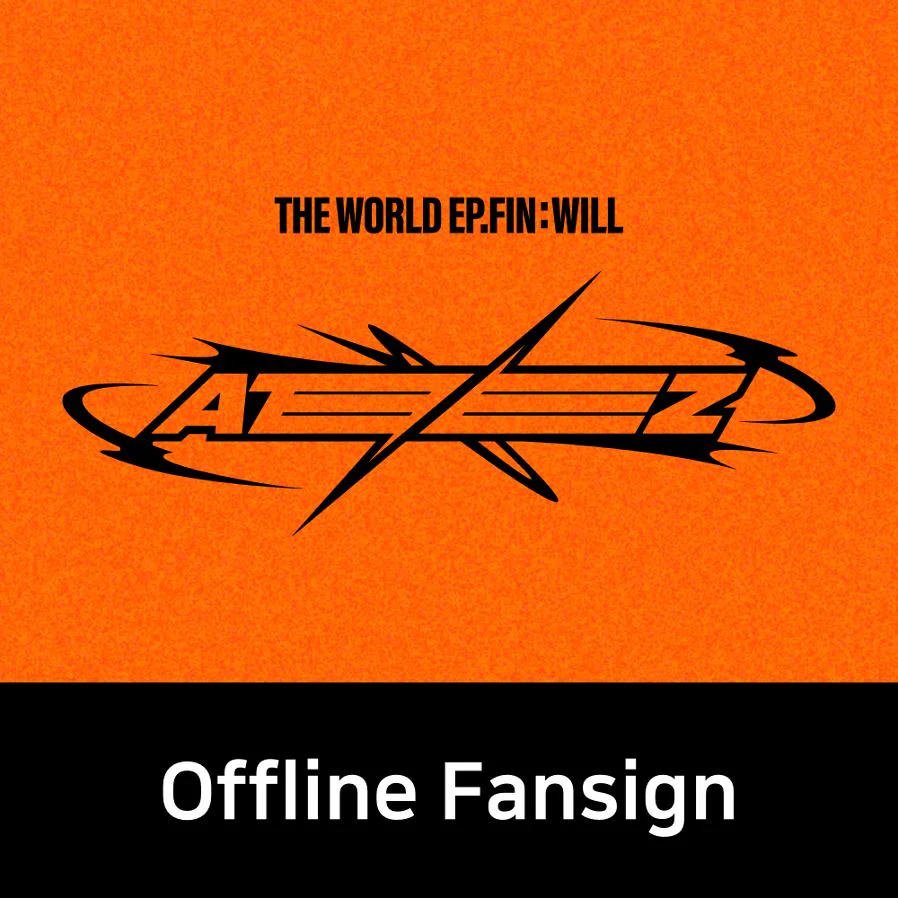 ATEEZ - THE WORLD EP.FIN : WILL (2ND FULL ALBUM) + Mokket Fansign Photocard